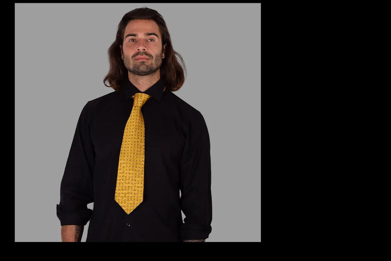 KITON Napoli Chic Men's Necktie 100% Silk 58'' long K201