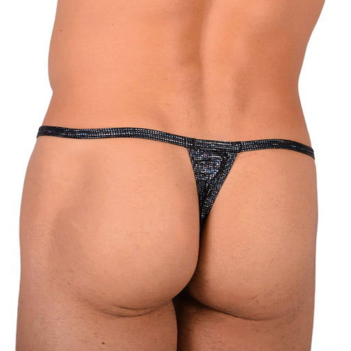 L Wojoer Sexy Disco Blue Thong 33938 MX182