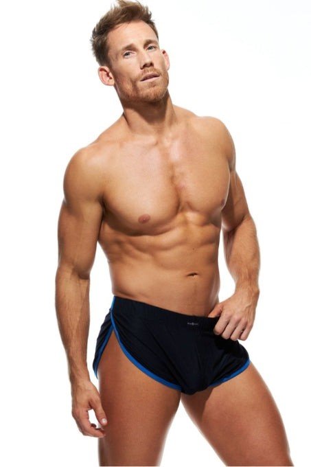 Large Gregg Homme Sports Boxer Jock Black 54995 MX8 - SexyMenUnderwear.com