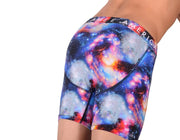 Large New Mens American Eagle Fly Front Boxer Brief Space Stars AE15