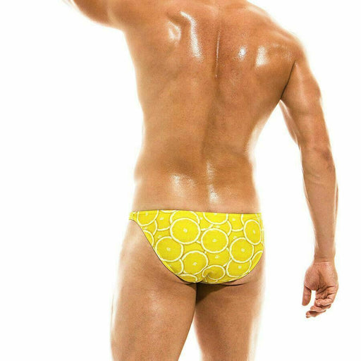LARGE Swimwear Fruity Modus Vivendi Swim - Briefs Low Cut Lemon Yellow FS1911 562