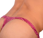 L/XL SMU Sexy Detachable Deep Purple Thong 33722 MX157