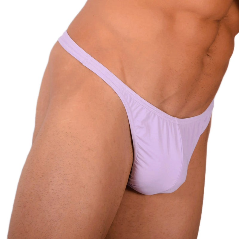 M SMU Men Sensual Light Purple Thong 33816 MX173