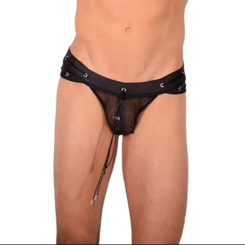 M SMU Sensual Special Black Jockstrap MX21 341461