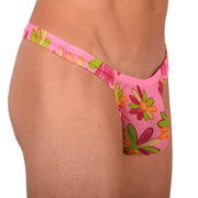 M SMU Sexy Floral Pink Thong 33909 MX185