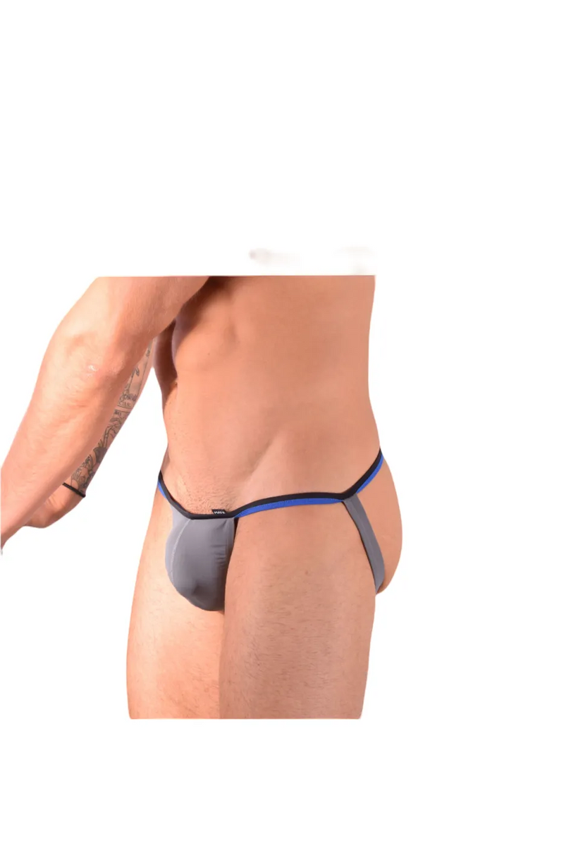Small Mate Micro Swim Tanning Jock Grey 28/31'' 3