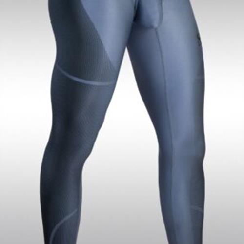 ErgoWear Sports Tight Leggings MAX SE Pants 3D Nose Shaped in Grey/Black 1610