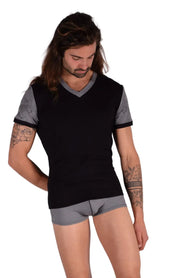 Medium Gregg Homme T-Shirt Black/Grey 33660 MX142