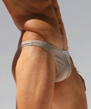 Medium RUFSKIN Thong Nas Mens Tangas T back Ultra Stretch Microfiber Tan2