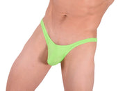 Medium Skinz Swimwear Sun Tanning Swim - Thong Lime 24