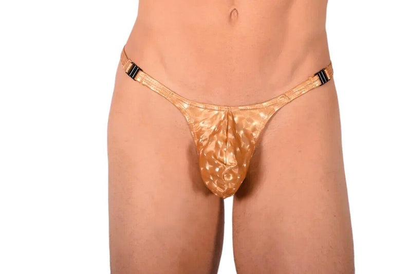 MEDIUM SMU Sexy Deetachable Golden Thong MX20 341361