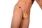 MEDIUM SMU Sexy Deetachable Golden Thong MX20 341367