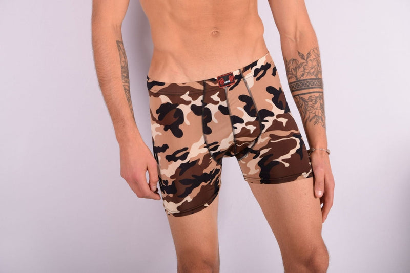 MEDIUM SMU Sexy men underwear Contour Boxer Camo 53