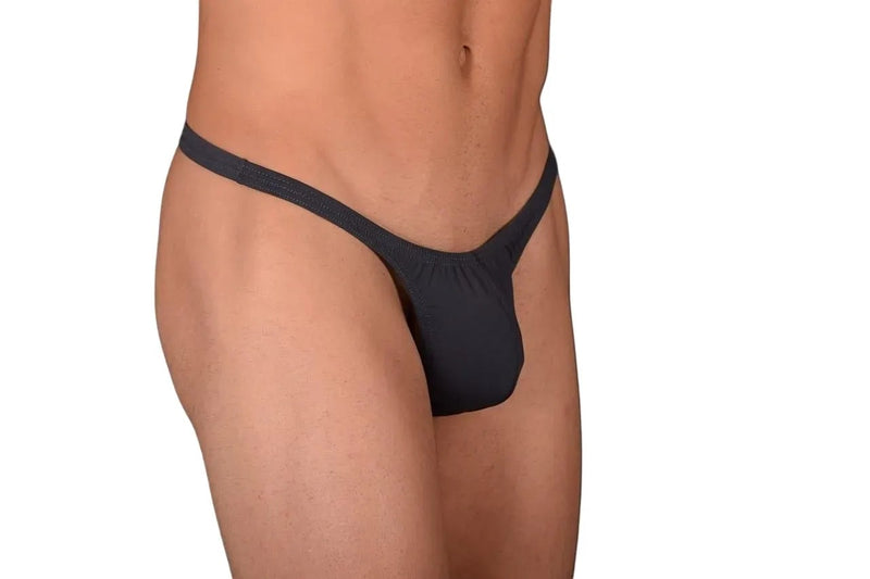 Medium SMU Super Soft Thong Charcoal 34161