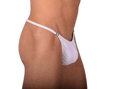 M/L SMU Thong Rhinestones White 32' 34' Waist MX10 1005652