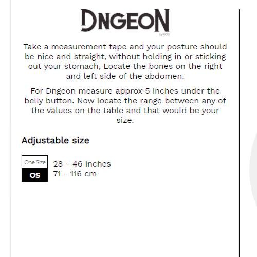 MOB DNGEON Classic Belt Harness O/S Luxurious Leather - Look Zebra Pattern DMBL13 54