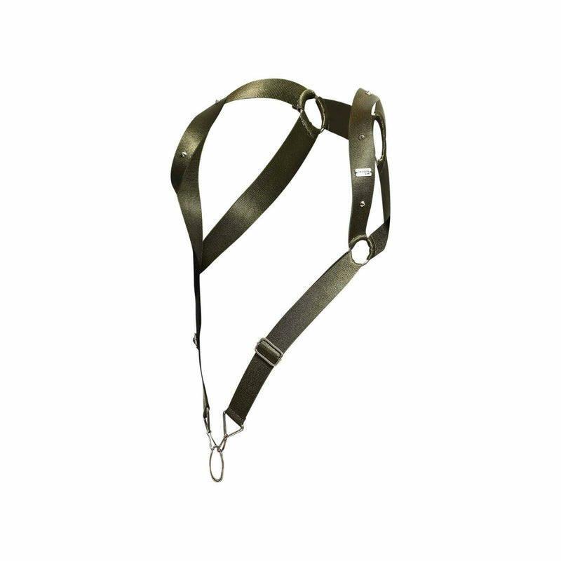 MOB DNGEON Straight Back Adjustable Harness O/S DMBL06 Army6