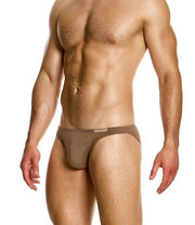 MODUS VIVENDI Antibacterial Low - Cut Brief Contoured Pouch Dark - Skin 15611 1922