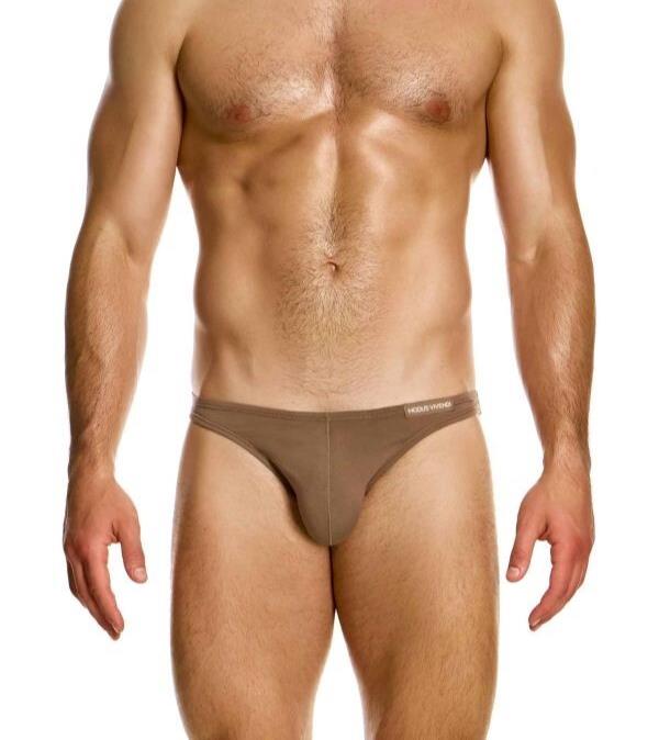 MODUS VIVENDI Antibacterial Low - Cut Brief Contoured Pouch Dark - Skin 15611 1921