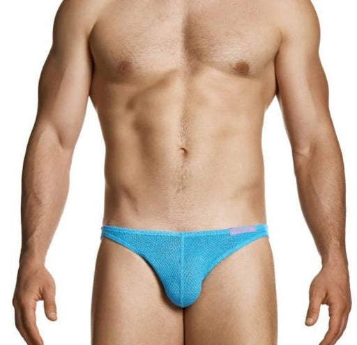 MODUS VIVENDI Army Low Cut Briefs Bikini - Cut Knitted Briefs Blue 27412 1042