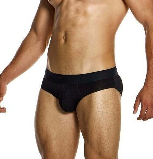 Modus Vivendi Bamboo Classic Briefs Eco - Jacquard Brief in Black 13415 1841