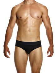 Modus Vivendi Bamboo Classic Briefs Eco - Jacquard Brief in Black 13415 1842