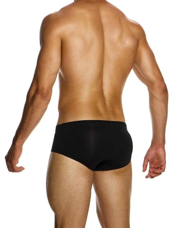 Modus Vivendi Bamboo Wide Briefs With Moisture Absorption in Black 13414 1913