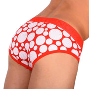 Modus Vivendi Brief Polka dot Slip Pour Homme Red 08812 392