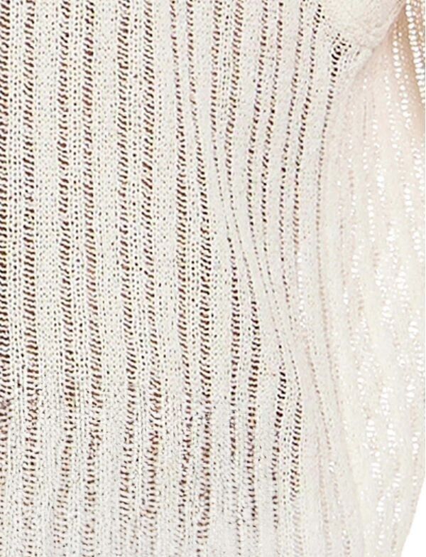 MODUS VIVENDI Briefs Striped Crochet Classic Brief Stretch Knitted Natural 074145