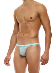 Modus Vivendi C Through T - String Perforated Semi - Transparent Light Blue 08017 B711