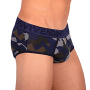 Modus Vivendi Camo Briefs Desert Line Soft Cotton Blue 11714 341