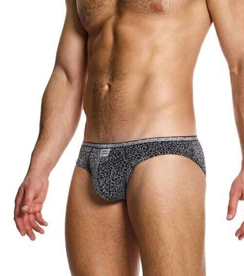 MODUS VIVENDI Crackled Classic Briefs Fashion Lurex Gray Metallic Yarns 253132