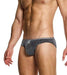 MODUS VIVENDI Crackled Classic Briefs Fashion Lurex Gray Metallic Yarns 253132