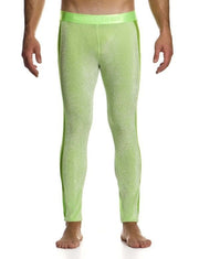 Modus Vivendi Delusion Leggings Elastic Knitted Lurex Yarns Megging Neon 025613