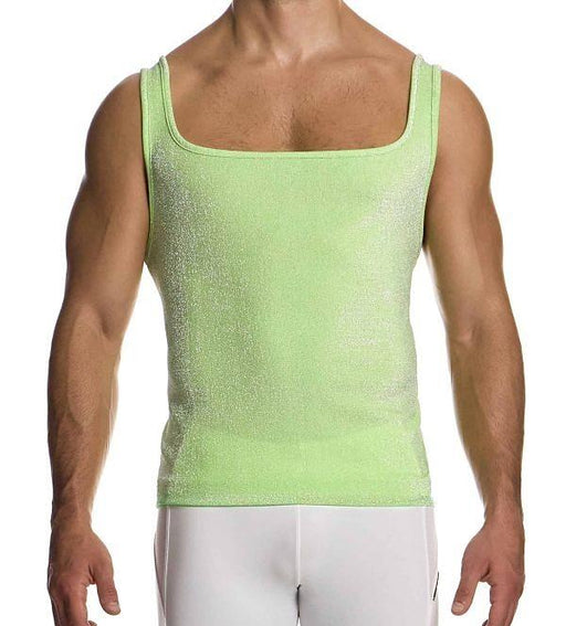 Modus Vivendi Delusion Tanktop Elastic Knitted Lurex Yarns Tank Top Neon 025312