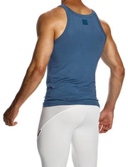 Modus Vivendi Eco - Bamboo Tank top Tight Fit Sleeveless Indigo 13431 B843