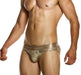 MODUS VIVENDI Harem Classic Brief Slim Fit Shiny Jacquards Sequins Gold 194142