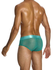 Modus Vivendi Illusion Classic Brief Semitransparent Mesh Two Tone Neon 04515 663