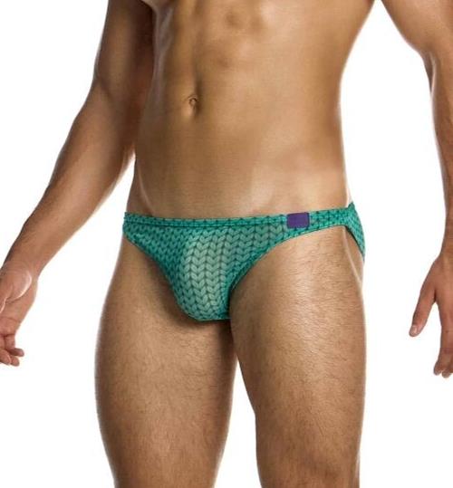 Modus Vivendi illusion Low - Cut Brief Stretch Semitransparent Mesh Neon 04513 661