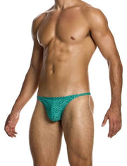 MODUS VIVENDI illusion Thong Semitransparent Mesh T - String Neon 04511 664