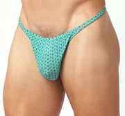 MODUS VIVENDI illusion Thong Semitransparent Mesh T - String Neon 04511 661