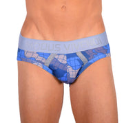 Modus Vivendi Jockstrap Backless Trapped BottomLess Camo Jock Blue 11014 64