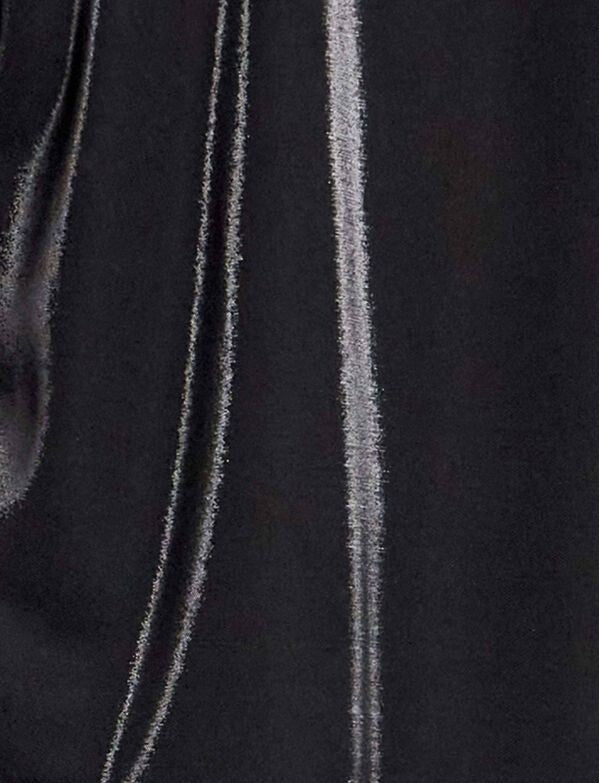 Modus Vivendi Liquid Effect 80'S Short Retro Slim Fit Shiny Black 21362 B994