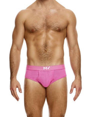 Modus Vivendi Plain Knit Classic Brief Stretch Knitted Fabric Pink 09413 B904