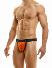 Modus Vivendi Pleasure Thong With Inside Ring Roomy Pouch Orange 22222a 263