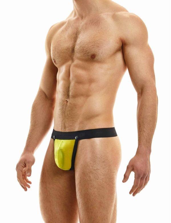 Modus Vivendi Pleasure Thong With Inside Ring Roomy Pouch Yellow 22222a 263