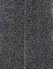 Modus Vivendi Shirts Crackled Crop Roll Neck Grey Metallic Yarns 253514