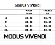 MODUS VIVENDI Striped Through Fly Brief Jaquard Fishnet Black & White 01417 1945