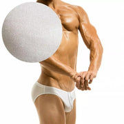 MODUS VIVENDI Swim Briefs Velvet Look Drawstring Optic White S1714 1505