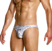 Modus Vivendi Swimwear Origami Low - Cut Brief Fast Drying Eco in White FS2412 B441